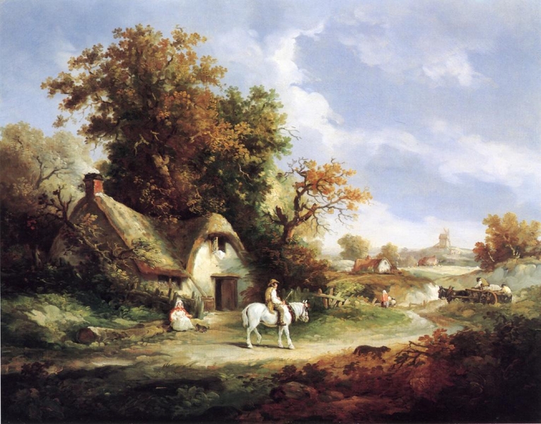 A Country Idyll By Thomas Hand