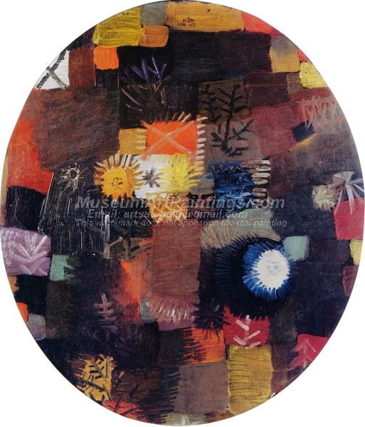 A Little Christmas Still Life by Paul Klee