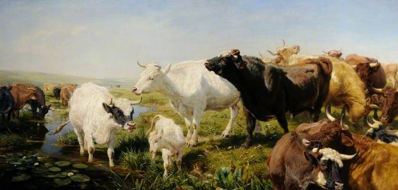 A Summer Afternoon by Henry William Banks Davis