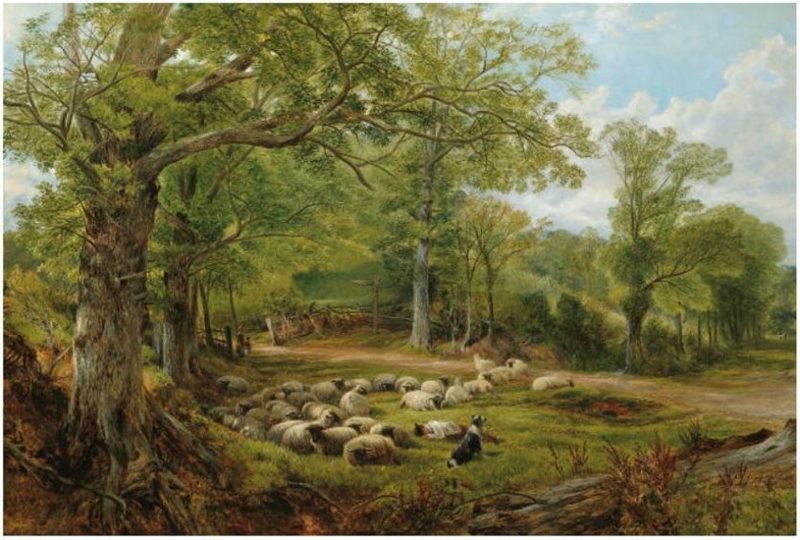 A summer day by Frederick William Hulme
