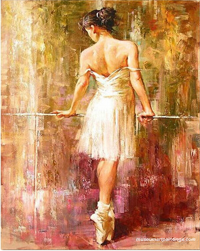 Abstract Ballet Oil Painting 209 Hot Sale