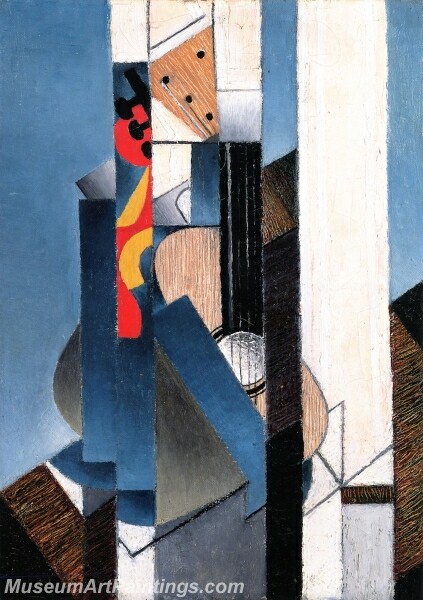 Abstract Painting Guitar 1