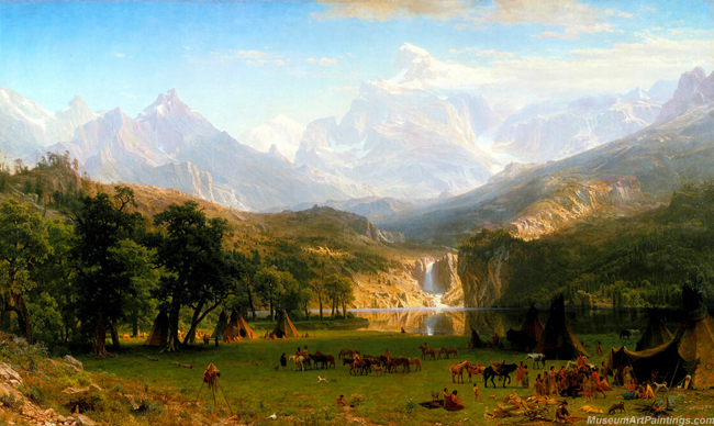 Albert Bierstadt The Rocky Mountains