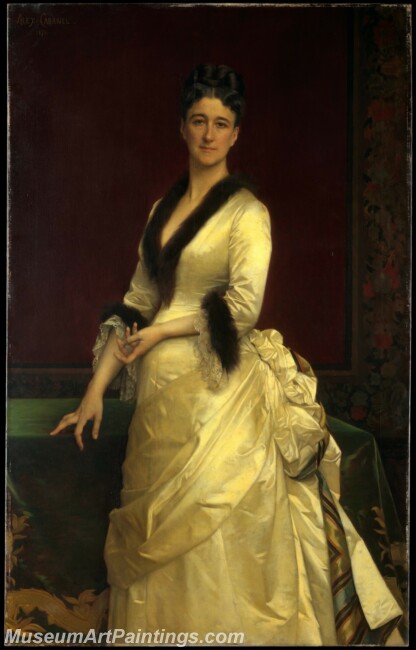 Alexandre Cabanel Catharine Lorillard Wolfe Painting