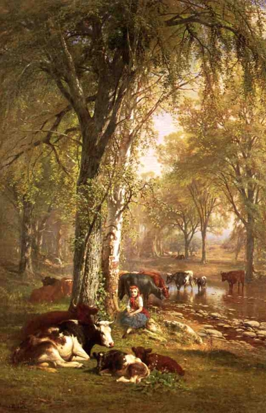 Among Friends by James McDougal Hart
