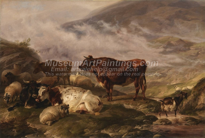 Among the Cumberland Mountains by Thomas Sidney Cooper