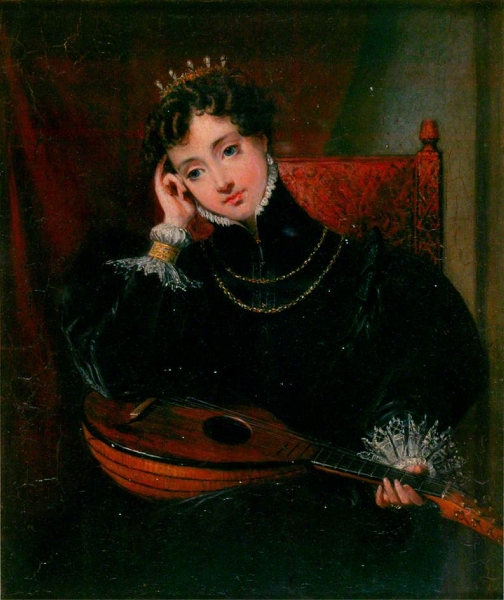 Amy Robsart by Charles Robert Leslie