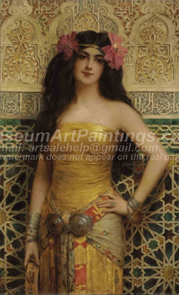 An Oriental Beauty by Charles Dubreuil