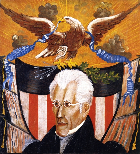 Andrew Jackson by Edward Hicks
