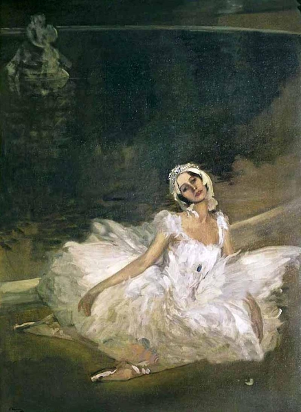 Anna Pavlova by Sir John Lavery R A