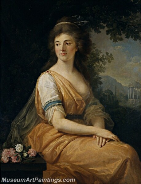 Anna von Escher van Muralt Painting