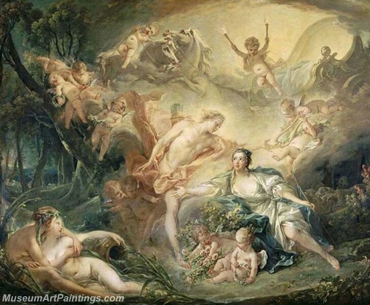 Apollo Revealing his Divinity to the Shepherdess Isse Painting