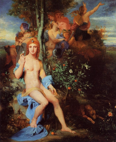 Apollo and the Nine Muses