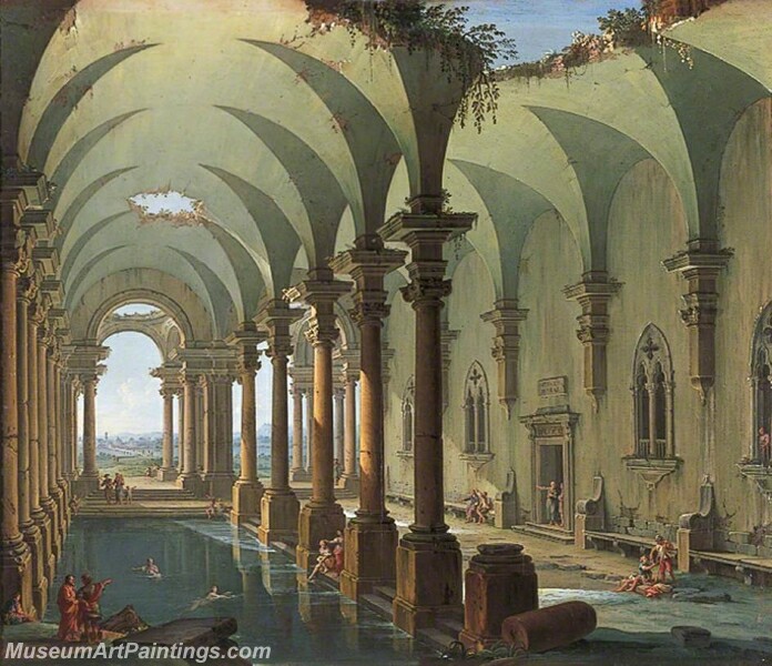 Architectural Fantasy Painting