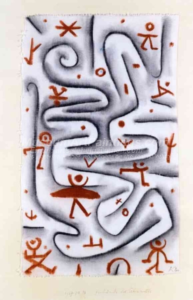Area of High Spirits by Paul Klee