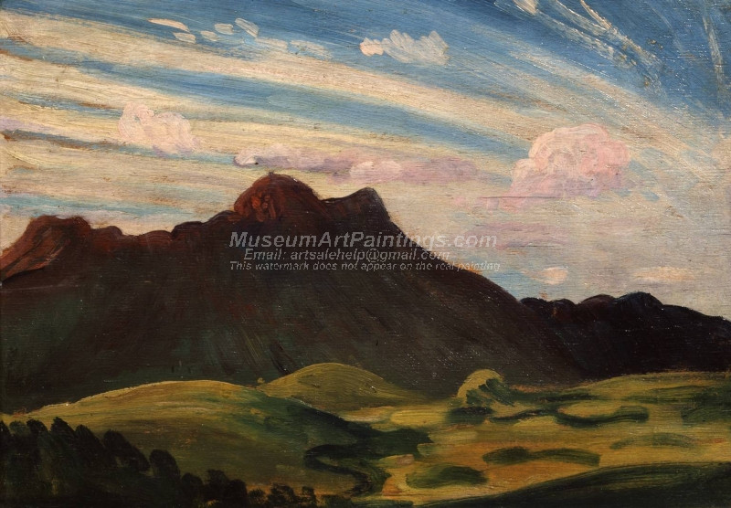 Arenig Sunny Evening by James Dickson Innes