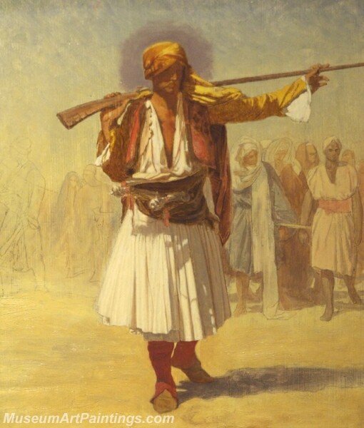 Arnaut Officer Painting