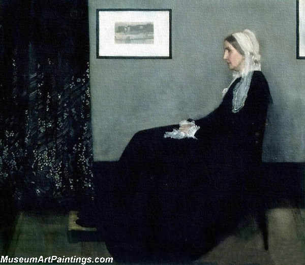 Arrangement in Grey and Black Whistlers Mother by James Abbott McNeill Whistler