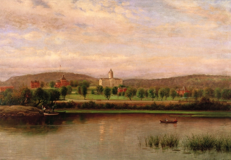 Augustana College in the 1890s by Olof Grafstrom