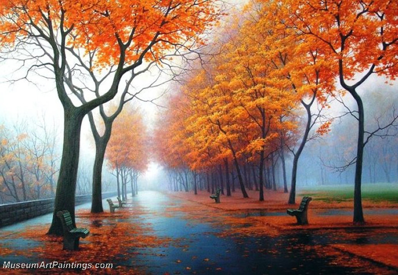 Autumn Landscape Paintings 006