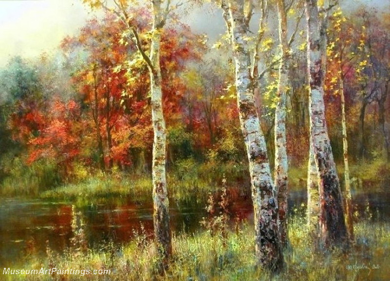 Autumn Landscape Paintings 008