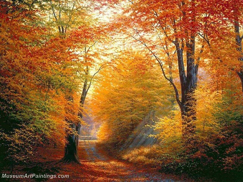 Autumn Landscape Paintings 013