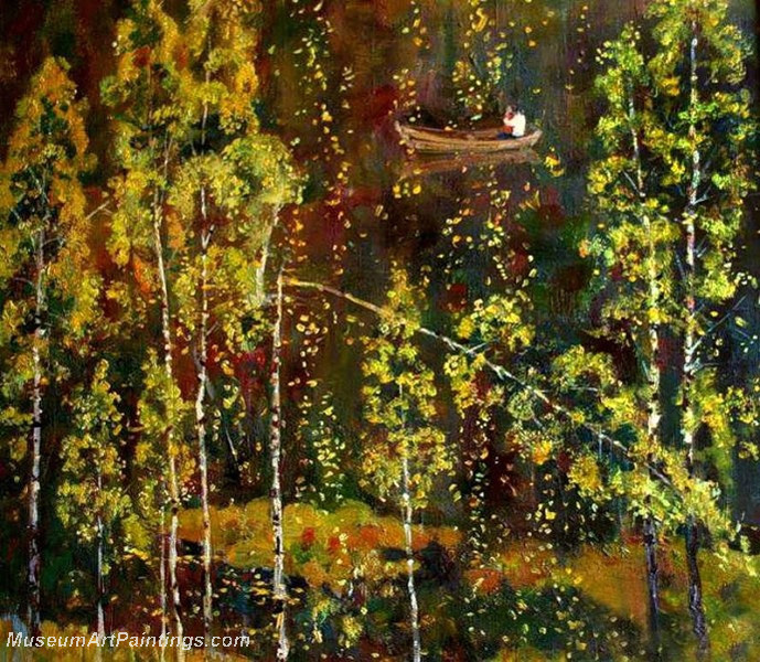 Autumn Landscape Paintings 021