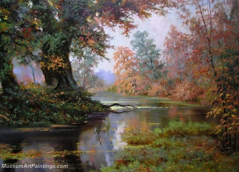 Autumn Landscape Paintings 024