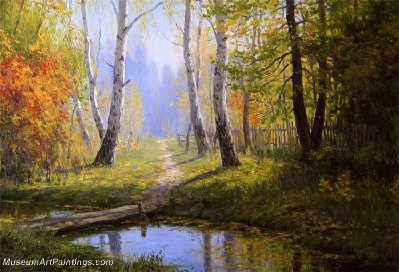 Autumn Landscape Paintings 027