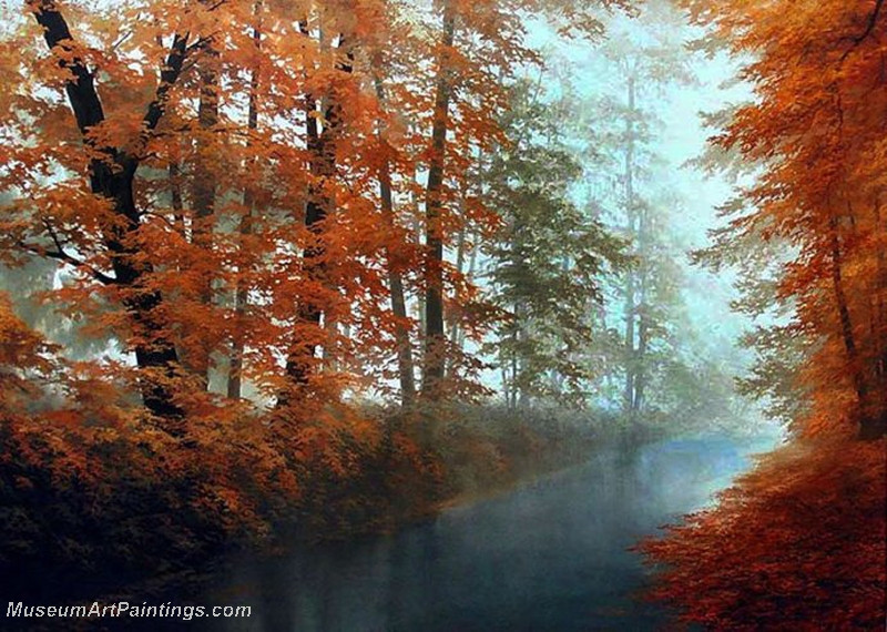 Autumn Landscape Paintings 030