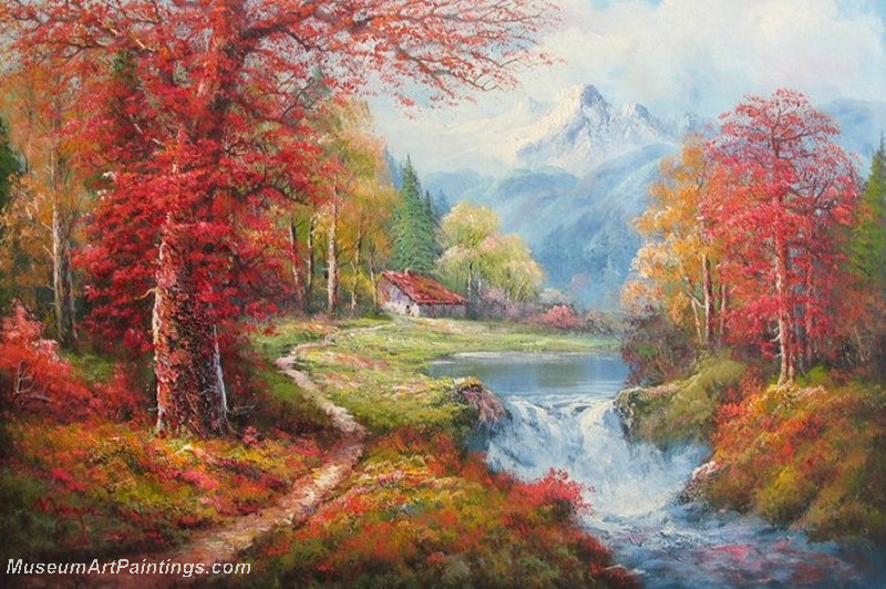 Autumn Landscape Paintings 034
