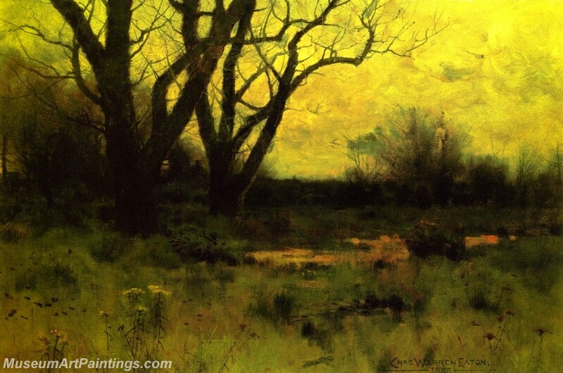 Autumn Meadow Painting