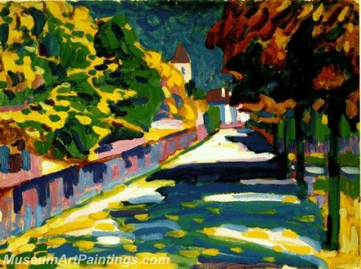 Autumn in bavaria Painting