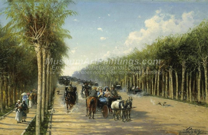 Avenida 3 de Febrero Buenos Aires by Achille Dovera
