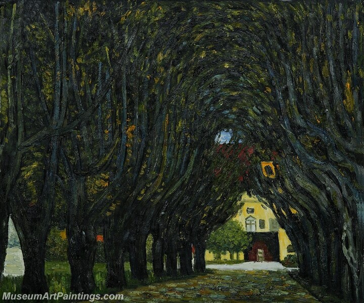 Avenue in Schloss Kammer Park Painting