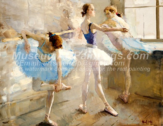 Ballet Oil Painting 009