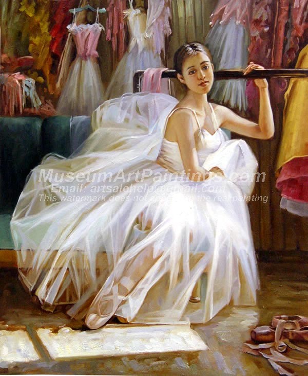 Ballet Oil Painting 023