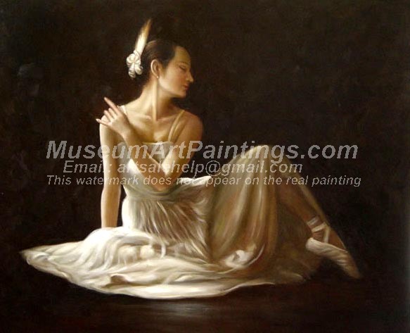 Ballet Oil Painting 024