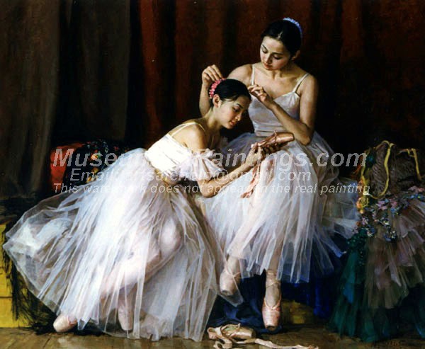 Ballet Oil Painting 025