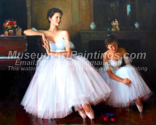 Ballet Oil Painting 038