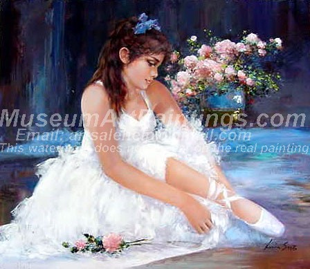 Ballet Oil Painting 039