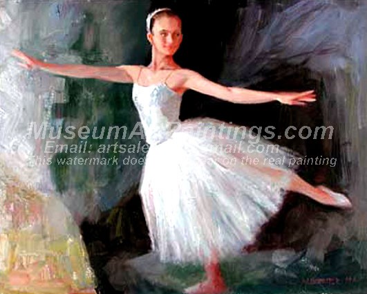 Ballet Oil Painting 040