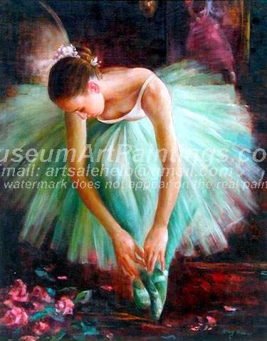 Ballet Oil Painting 051