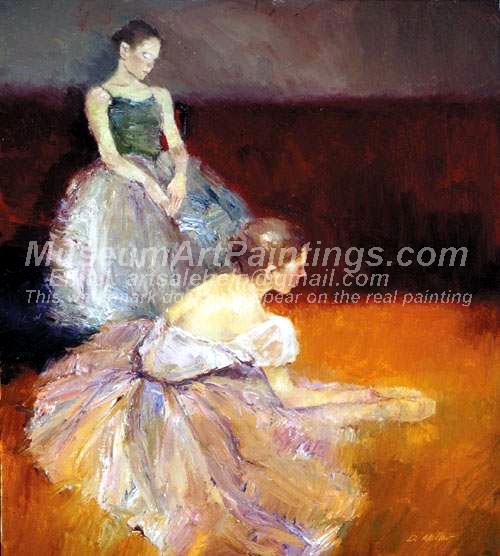 Ballet Oil Painting 053