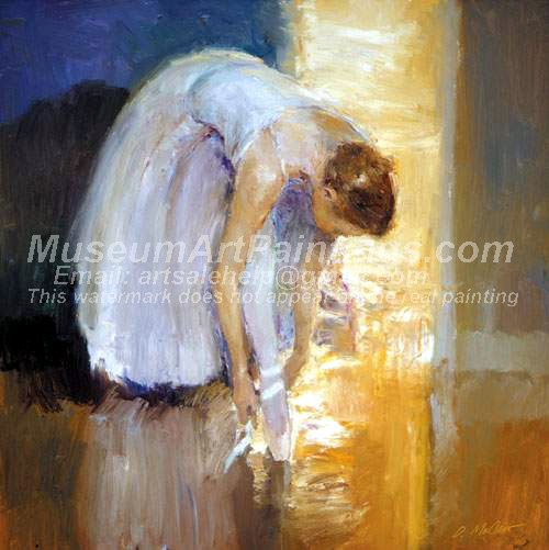 Ballet Oil Painting 054