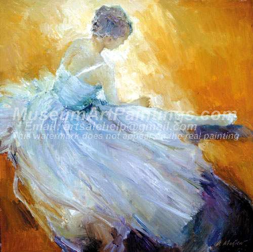 Ballet Oil Painting 057