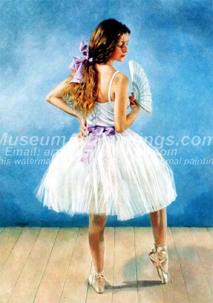 Ballet Oil Painting 059