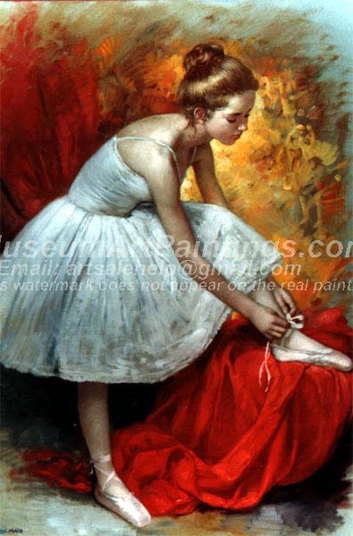 Ballet Oil Painting 061