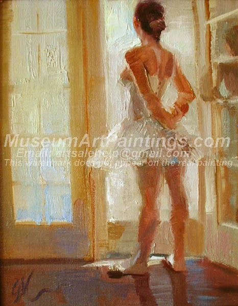 Ballet Oil Painting 067