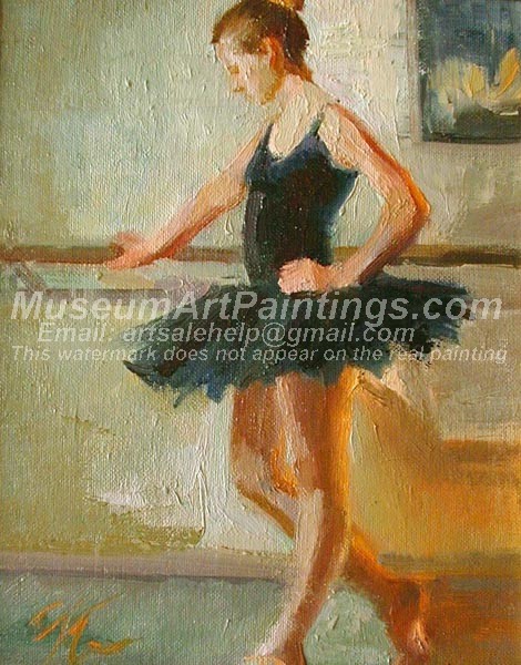 Ballet Oil Painting 068